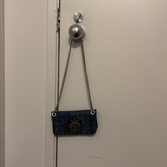 Women’s Guess Wallet on Chain - Blue - Picture 9 of 14